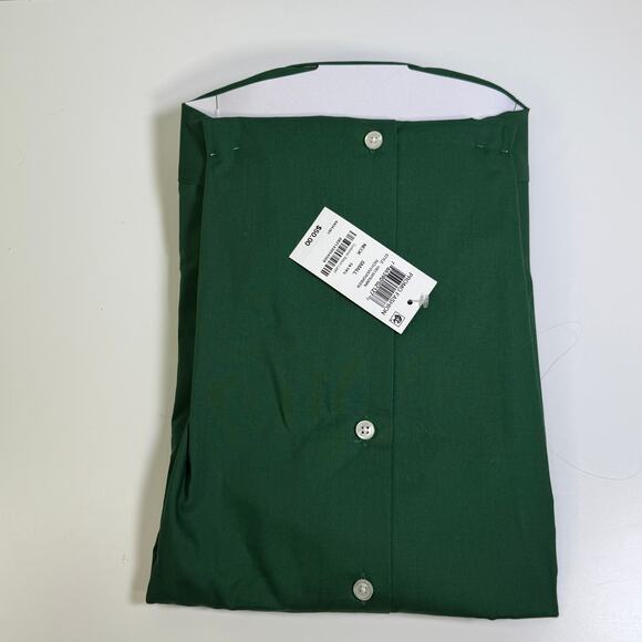 Club Room Men's Regular-Fit Dress Shirt, Evergreen Solid small neck 14-14.5 $50 - Picture 5 of 6